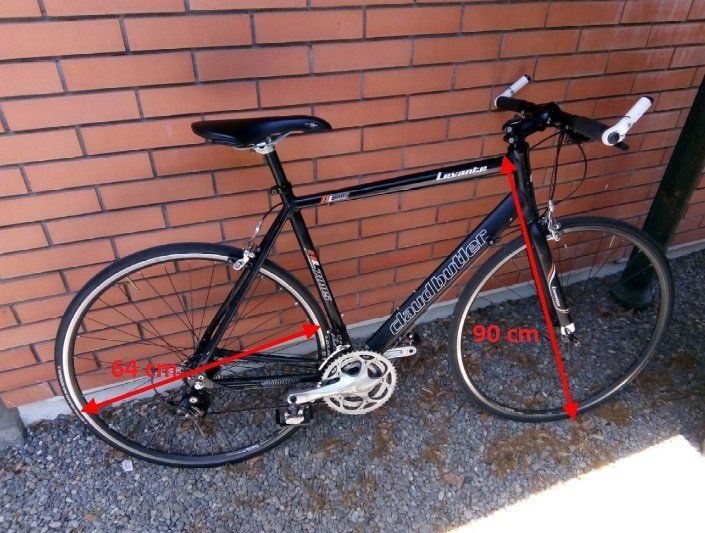 Biciclette: Velo Claud Butler noir mat – Usato da Lausanne venduto da Giles33 1