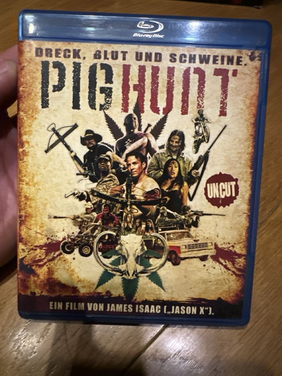 Tutti i DVDs: Pig Hunt uncut blu ray – Usato da Benken ZH venduto da Audi-erich