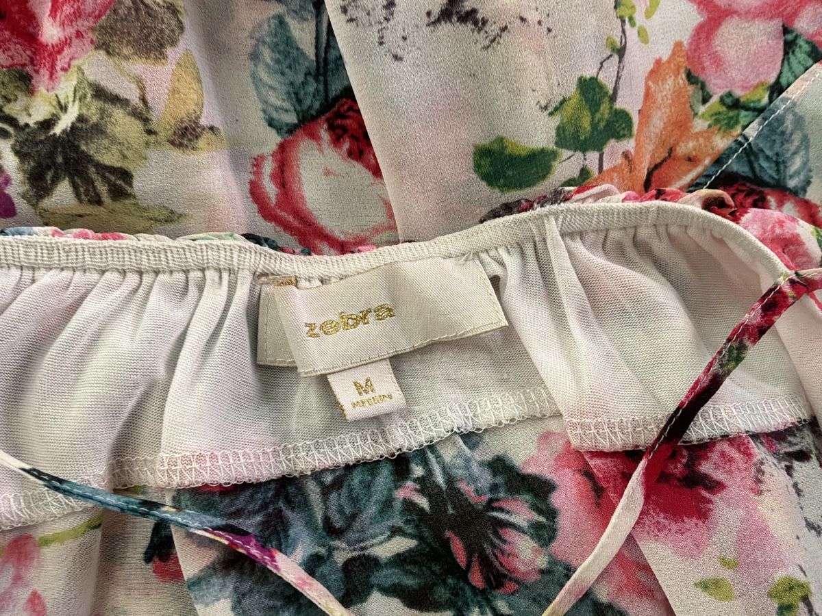 Zebra Camicette: Top weiss-Blumen von Zebra SOMMERAKTION – Usato da Bremgarten AG venduto da Belana0 2