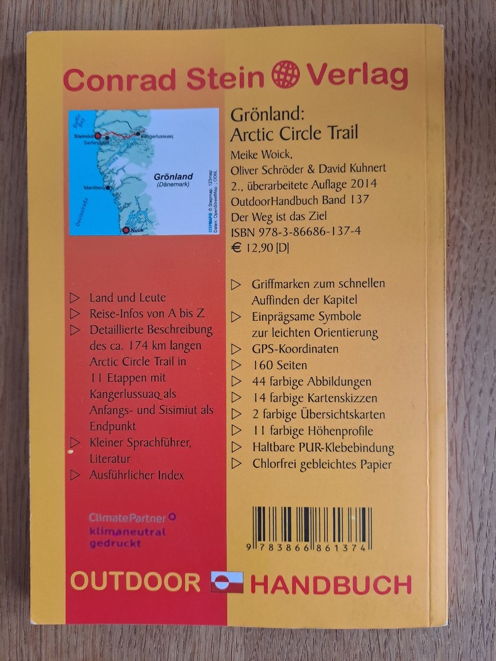 Libri: Grönland - Arctic Circle Trail – Usato da Unterbäch VS venduto da boustudy 1