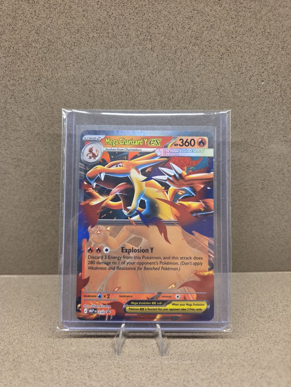 Pokémon Carte collezionabili: Pokemon Mega Charizard Y ex Promo – Nuovo (secondo la descrizione) da Giubiasco venduto da joe_6tx6