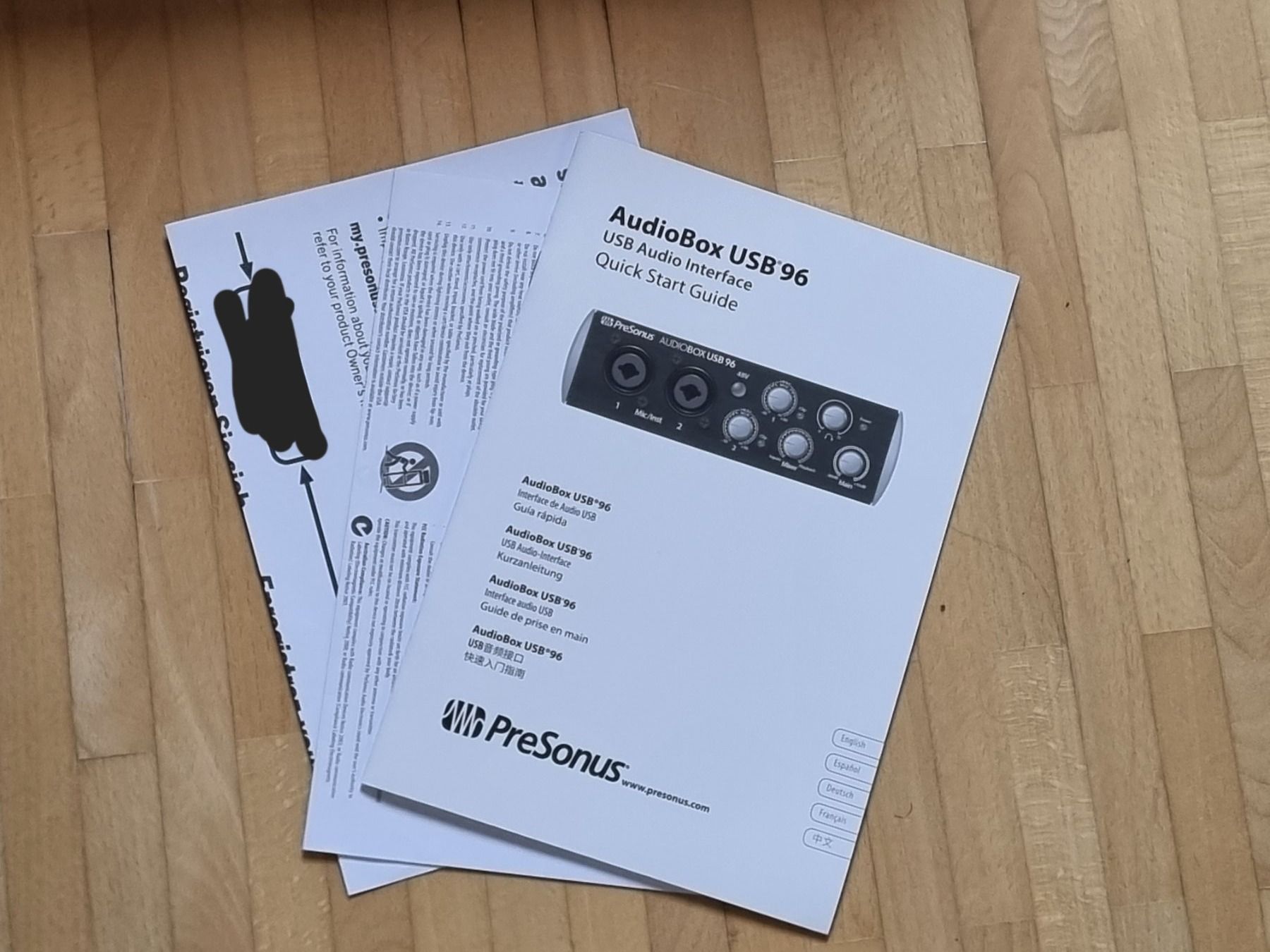 Registratori: PreSonus Audiobox 96 Studio Bundle, Interface, Musik Studio – Usato da Winterthur venduto da Belzarek 8