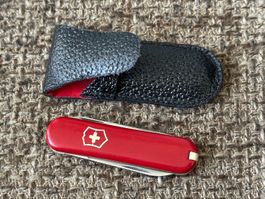 Kleines altes Sackmesser VICTORIA mit Etui TOP RAR