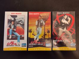 🌴TRILOGIE CULTE – LE FLIC DE BEVERLY HILLS 1, 2, 3 – VHS🌴