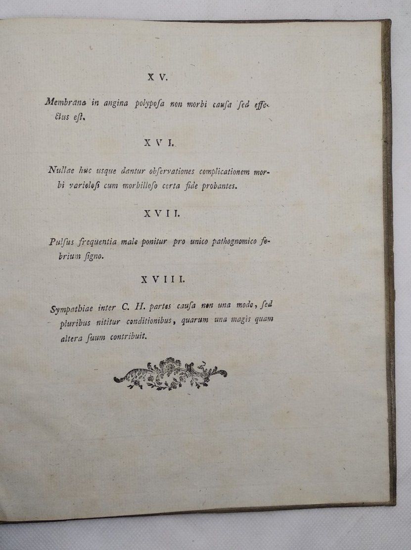 Libri: MEDIZINISCHE DISSERTATION 1788 – Usato da Goldach venduto da Gaip 5