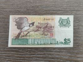 Singapur 5 Dollars ND76 !!!!!!