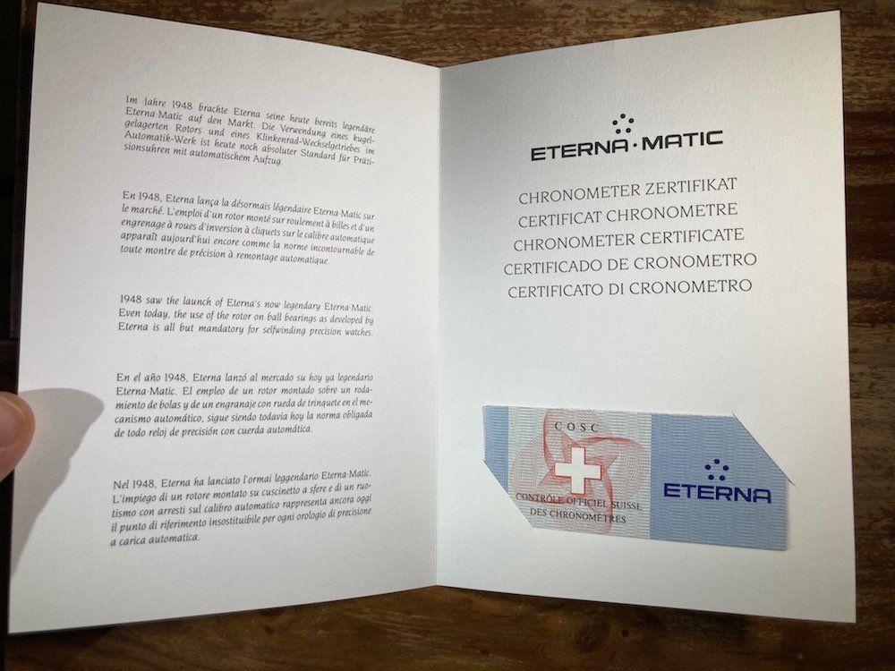 Eterna Orologi: Eterna Kontiki Diver Chronometer COSC – Usato da Morbio Inferiore venduto da Ecod 6