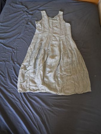 Wunderschönes Kleid Seide/Leinen GRIZAS XL(L)