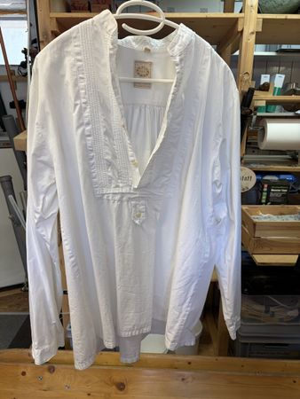 Hemdbluse weiss Grösse M WAH MAKER CLOTHING