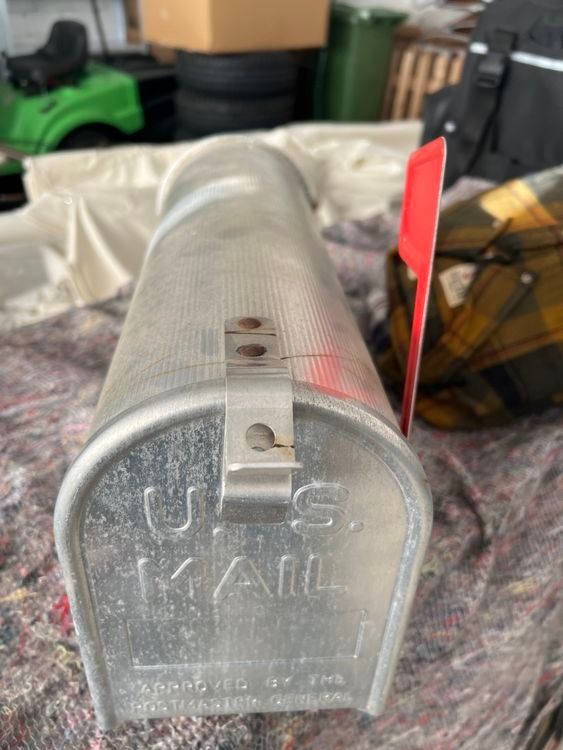 Sonstiges für Haushalt & Wohnen: USA Briefkasten aus Metall – Gebraucht aus Mellingen von Oelquelle 1