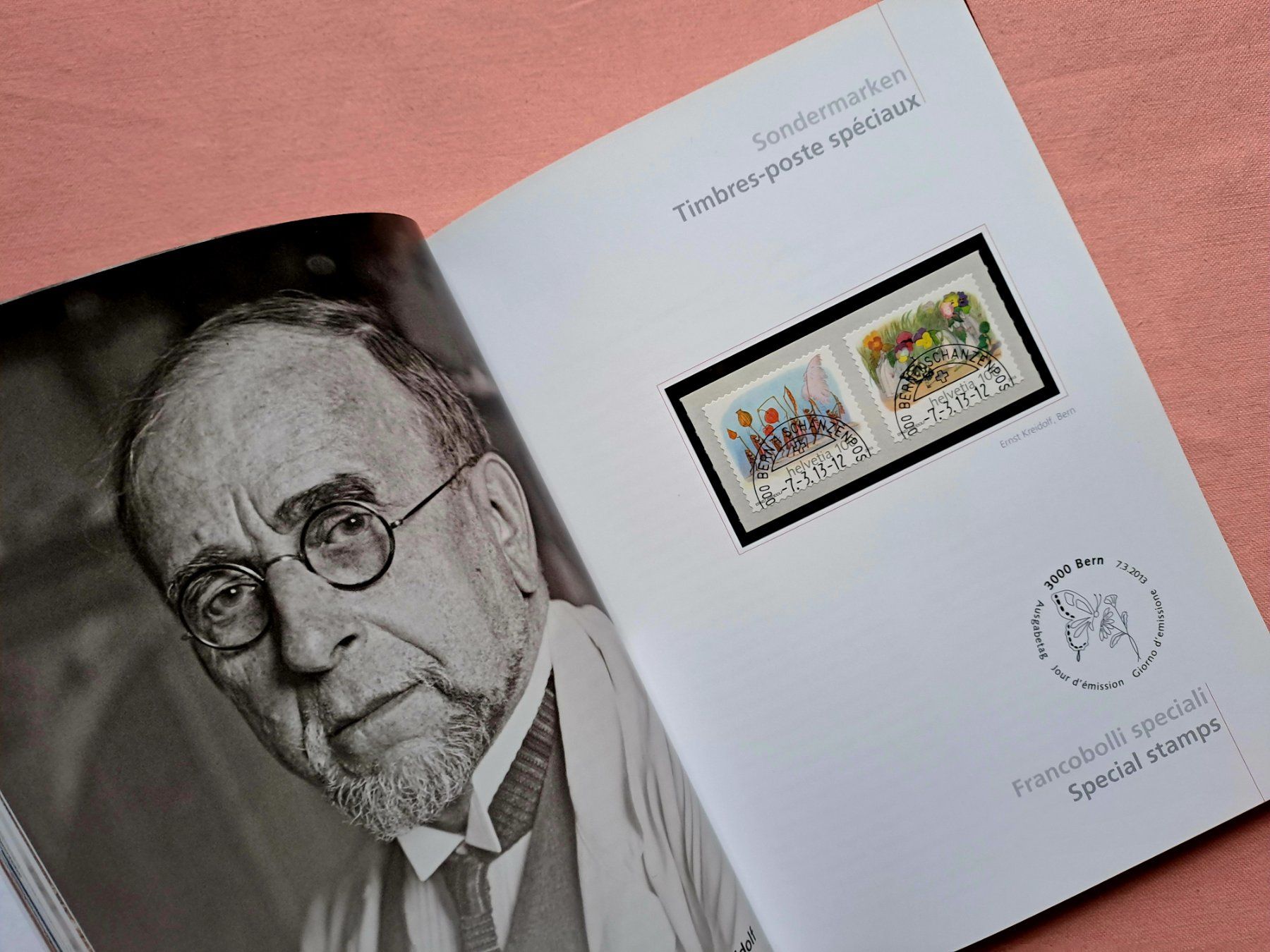 Tutti i francobolli: Original Jahrbuch Briefmarken CH Post 2013 Halbmondstempel – Nuovo (secondo la descrizione) da Ostermundigen venduto da pedru8 8