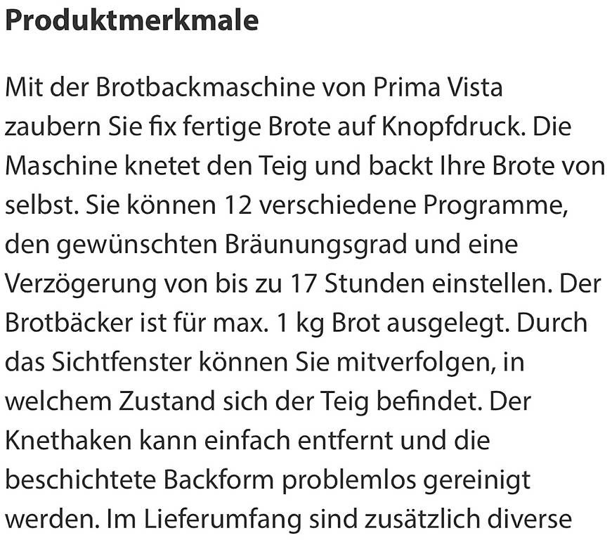 Elettrodomestici da cucina: Brotbackmaschine – Usato da Unterseen venduto da NadineM1 3