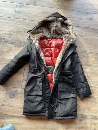 S.Oliver Winterjacke mit Fell, Grösse 36/S