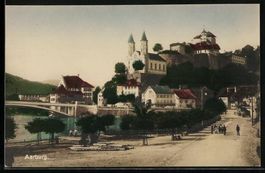 AK Aarburg, Ortsansicht mit Schloss