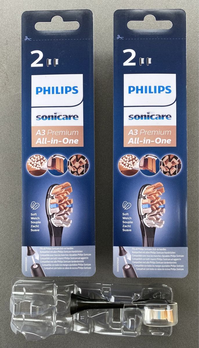 Philips Sonicare Cura dei denti: 5x Ersatzzahnbürsten Philips sonicare A3 Premium – Nuovo e nell'imballaggio originale da Dietlikon venduto da Sa_Biene