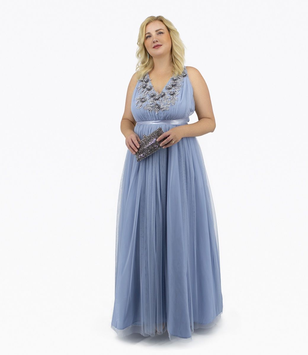 Vestiti: HOUGHTON LANGES SPITZENKLEID "KATIE" MIT ZIPFELSAUM – Usato da Altendorf venduto da Ro 1