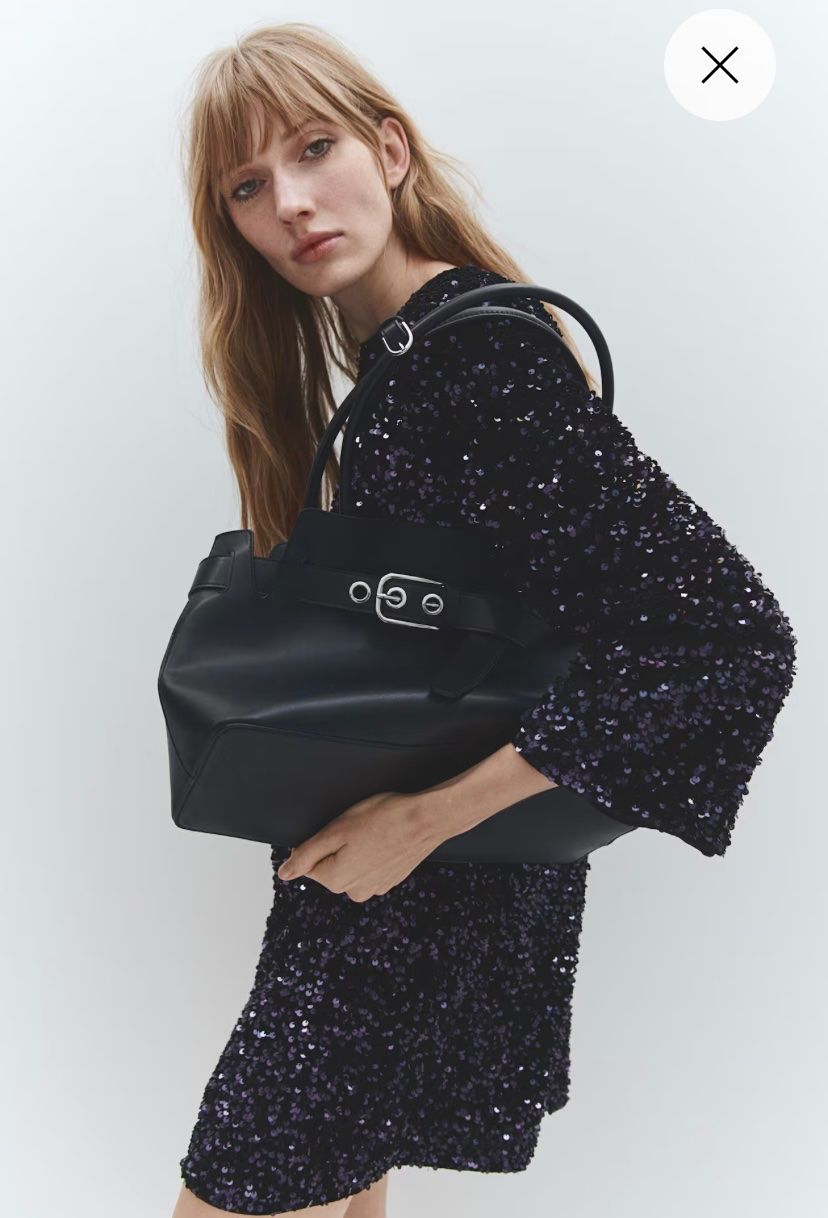 H&M Vestiti: PAILLETTENKLEID IN A-LINIE – Nuovo (secondo la descrizione) da Luzern venduto da Sommer_26 3