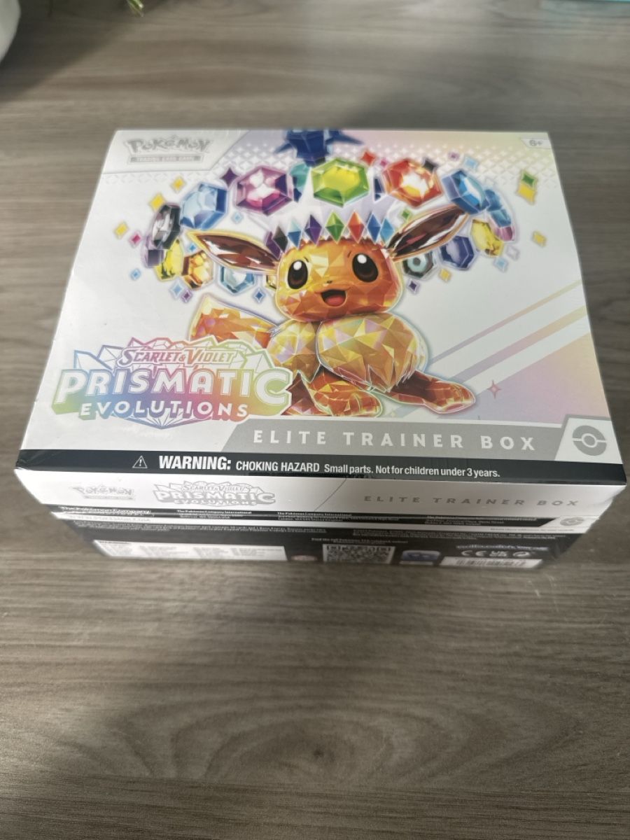 Pokémon Carte collezionabili: Pokémon Elite Trainer Box Prismatic Evolutions ENG – Nuovo e nell'imballaggio originale da Riazzino venduto da bar_f9fn 4