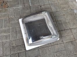 Dachhaube Wohnmobil transparent gebraucht mit Rahmen 52x52cm
