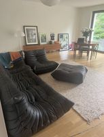 Sofa Ligne Roset Togo black leather