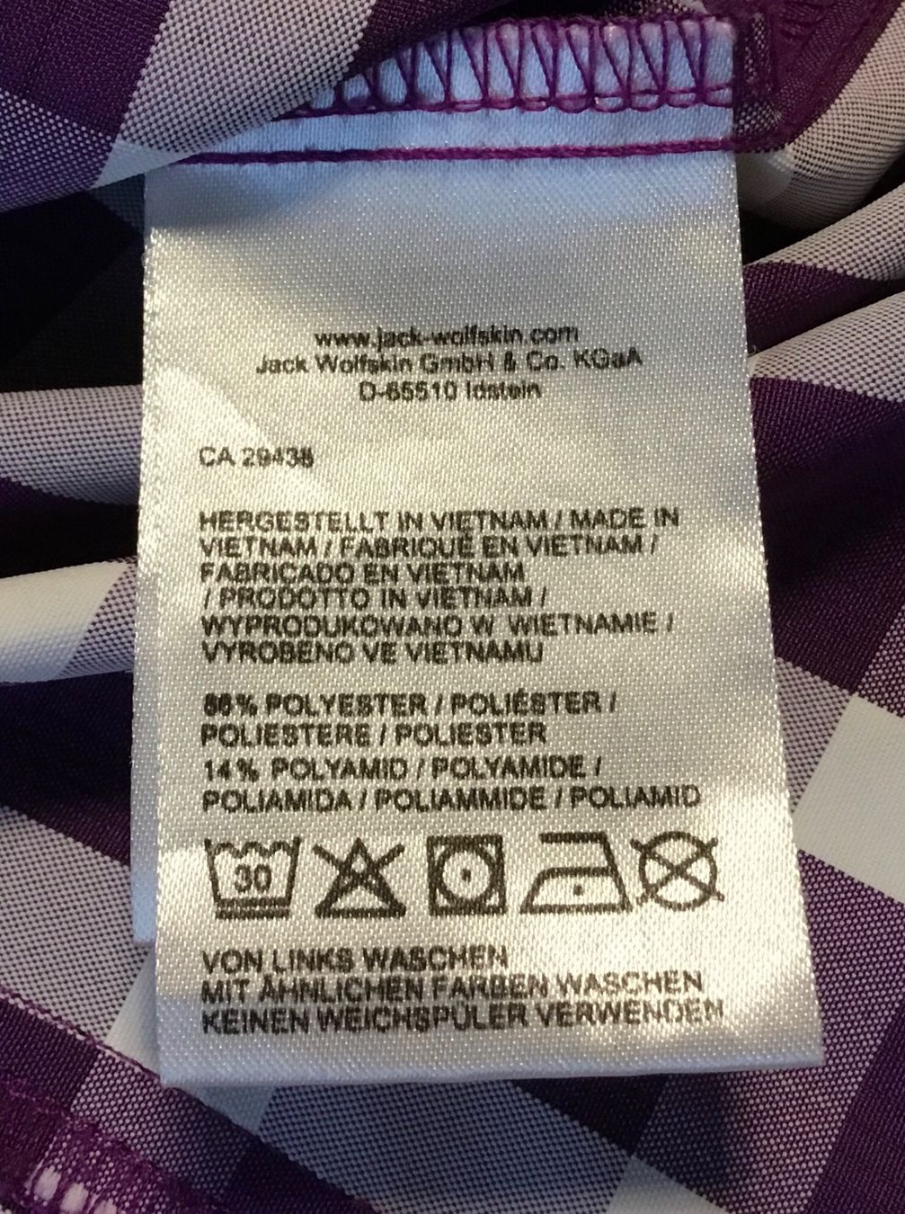 Jack Wolfskin Camicette: Jack Wolfskin Wander Bluse, Women, Gr. 40 – Usato da Chur venduto da Jacky17 6