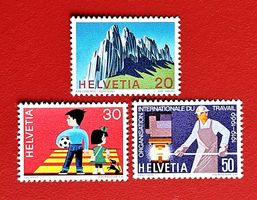 SCHWEIZER ALPEN 468 WERBE SATZ 469 470 1969** POSTFRISCH