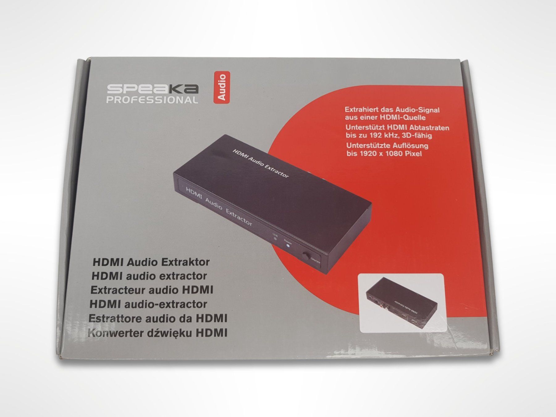 Convertisseurs: SPEAKA PROFESSIONAL HDMI Audio Extraktor – D'occasion à Suhr par Restwert_Suhr 3