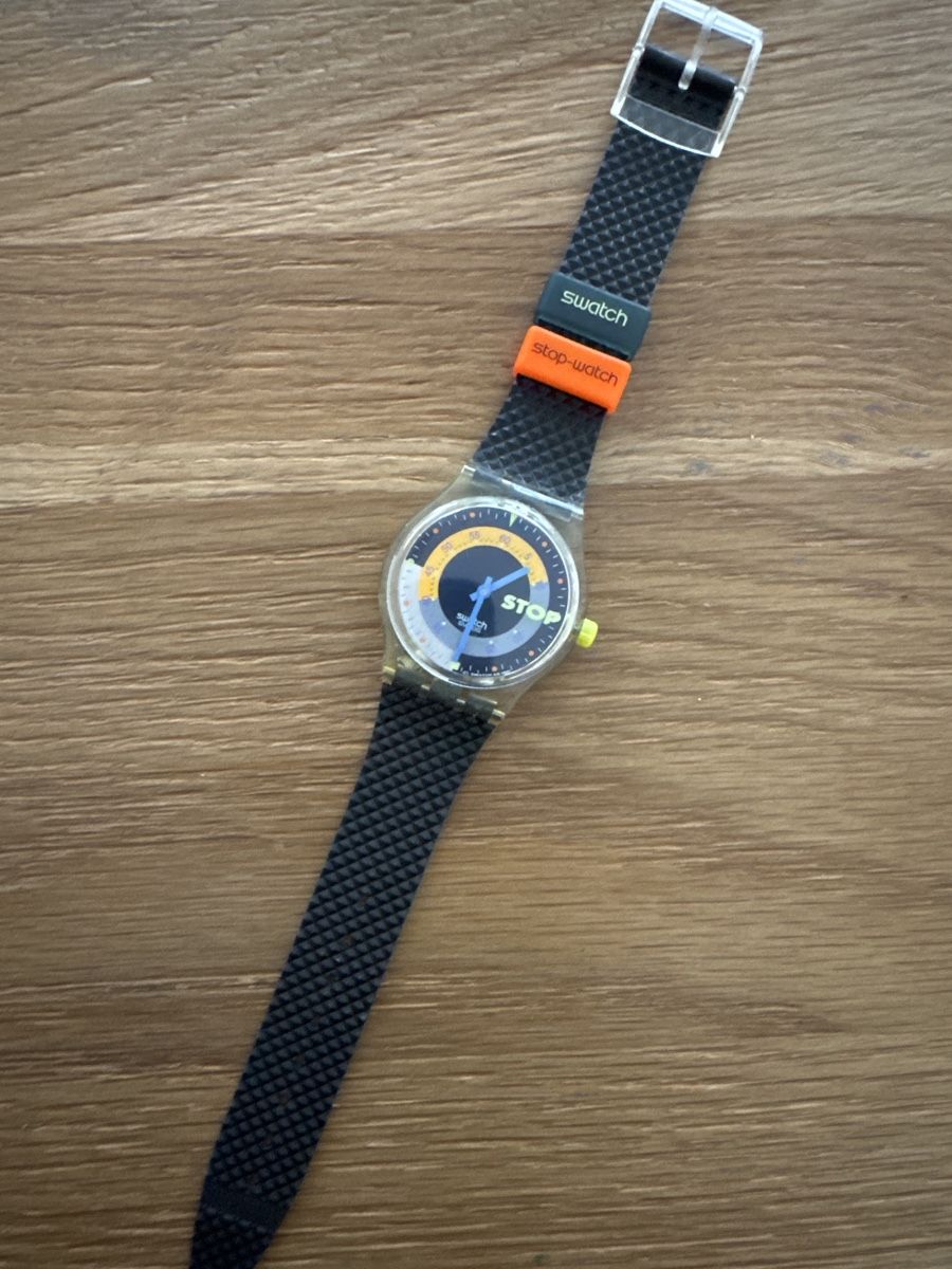 Swatch Uhren: SWATCH Stoppuhr COFFEE BREAK ssk100 1993 – Neu und originalverpackt aus Basel von Touri94