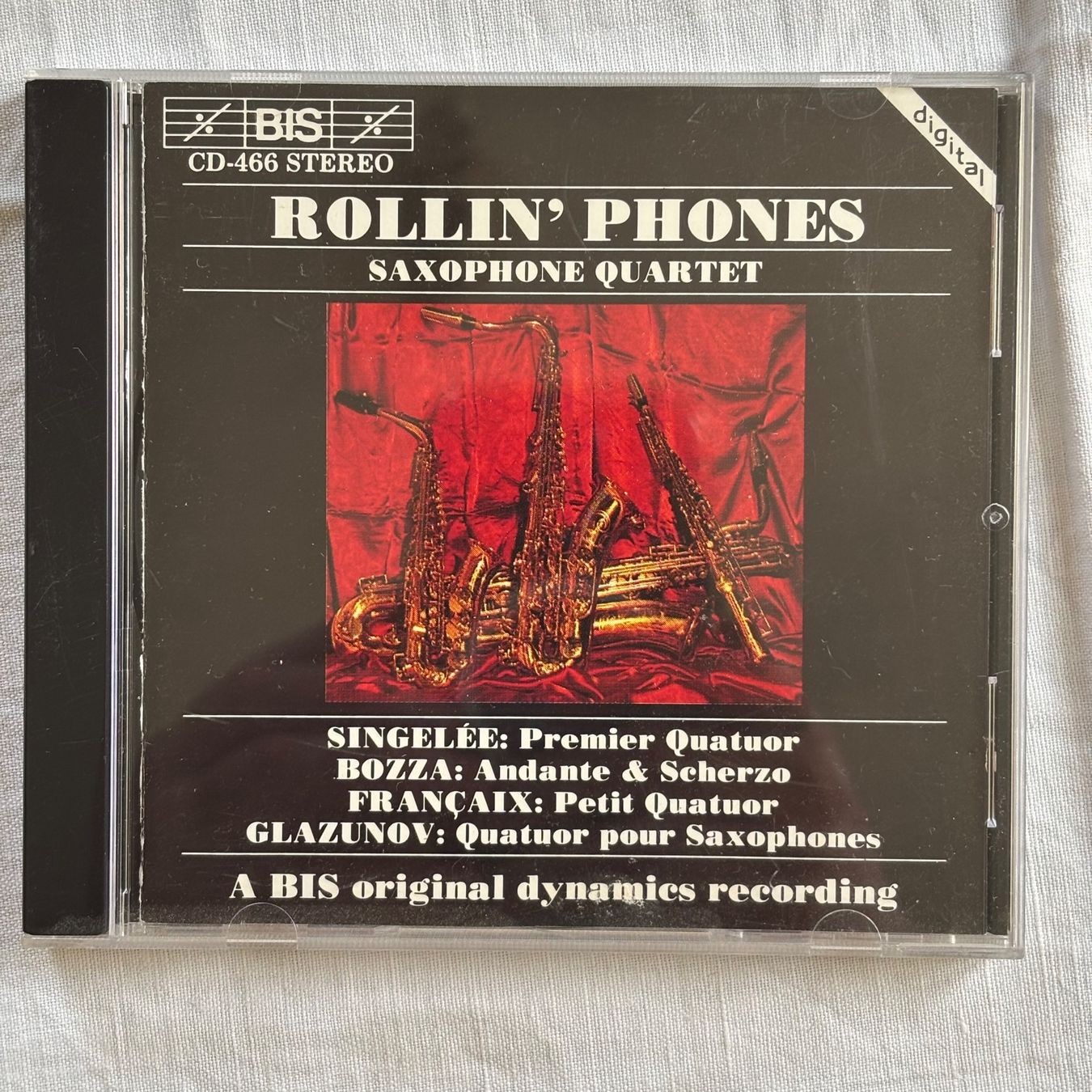 CD: Rollin' Phones Saxophone Quartet – Usato da Stans venduto da Abukadnezar