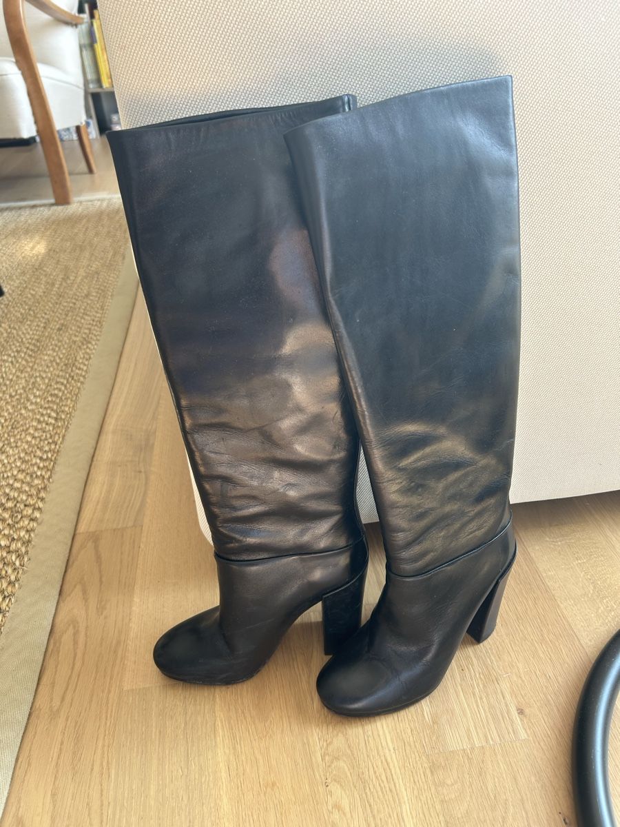 Proenza Schouler Scarpe da donna: Schwarze Lederstiefel, Gr.37,  proenza schouler – Usato da Luzern venduto da iri_5pg9