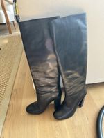 Schwarze Lederstiefel, Gr.37,  proenza schouler