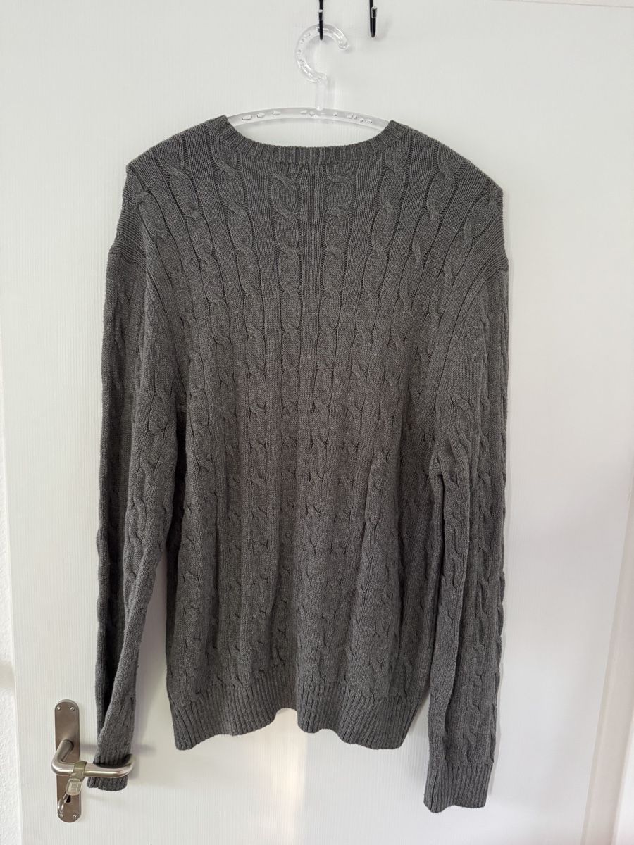 Polo Ralph Lauren Maglioni & Felpe: Polo Ralph Lauren Strickpullover Zopfmuster Grau Grösse XL – Usato da Wetzikon ZH venduto da Jan_wojt 8