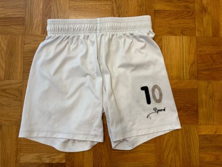 Kinder Fussball Shorts gpard weiss, Gr. 134 - 140