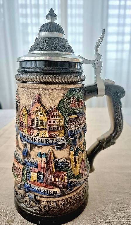 Gläser: Bierkrug handbemalt 0.5 l limited Edition – Gebraucht aus Wetzikon ZH von Juergen_B 2