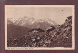 LA CREUSAZ sur Salvan - 1921 obl. Restaurant