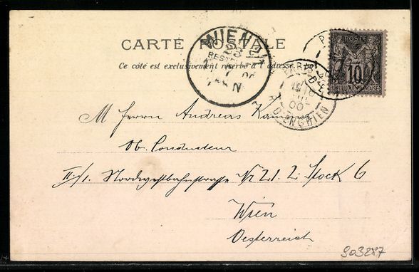 Cartes postales: Litho Paris, Boulevard des Capucines – D'occasion à Berlin par bartko-reher 1