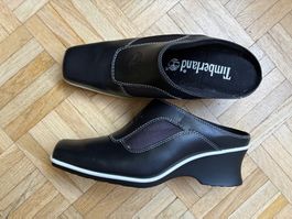 TIMBERLAND Mules Schuhe Pantoletten Wedge 38 NEU US 7 37,5