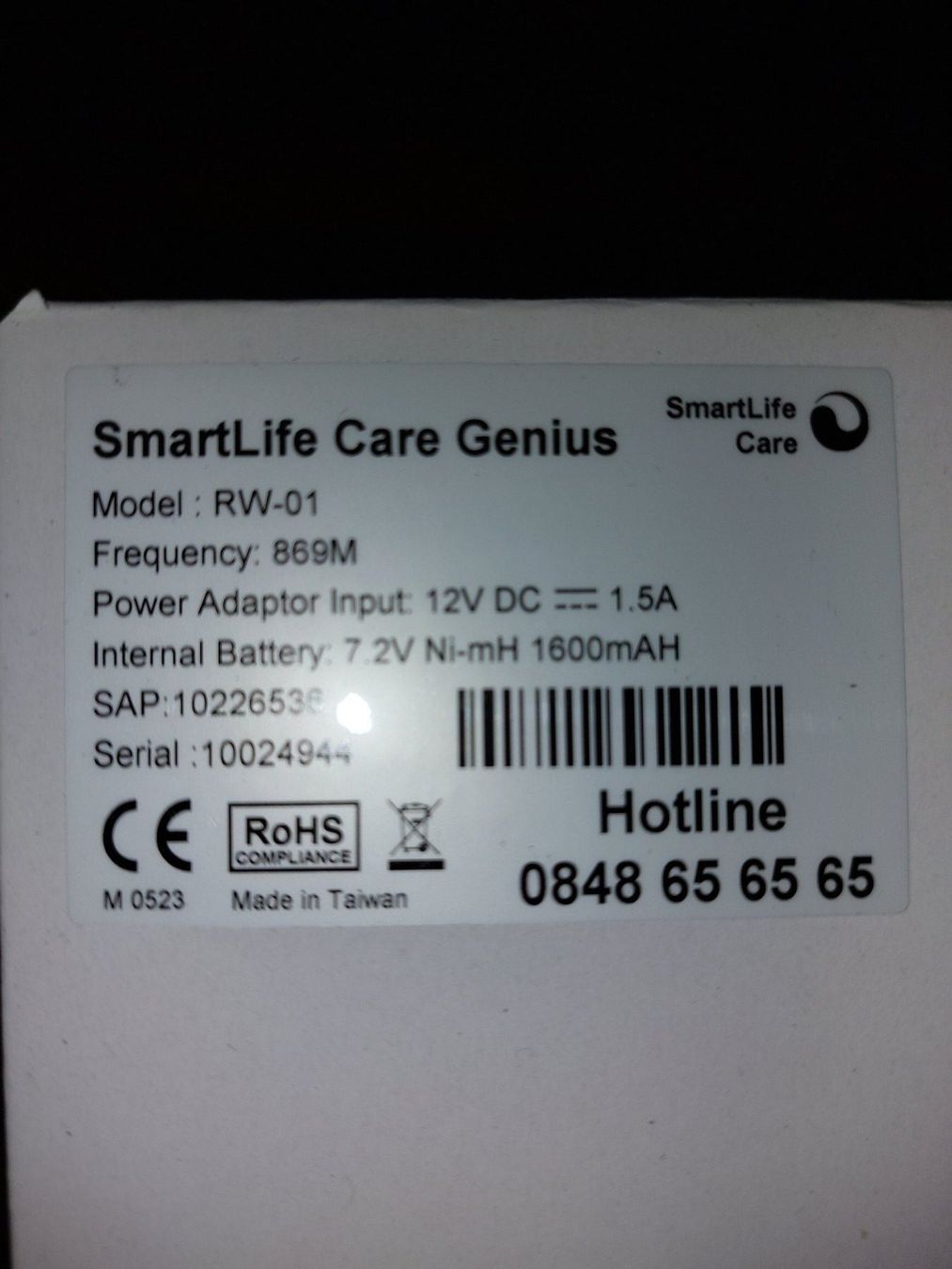 Telefone: Notrufknopf Smart Life Care – Neu (gemäss Beschreibung) aus Arlesheim von wiesengruen 1