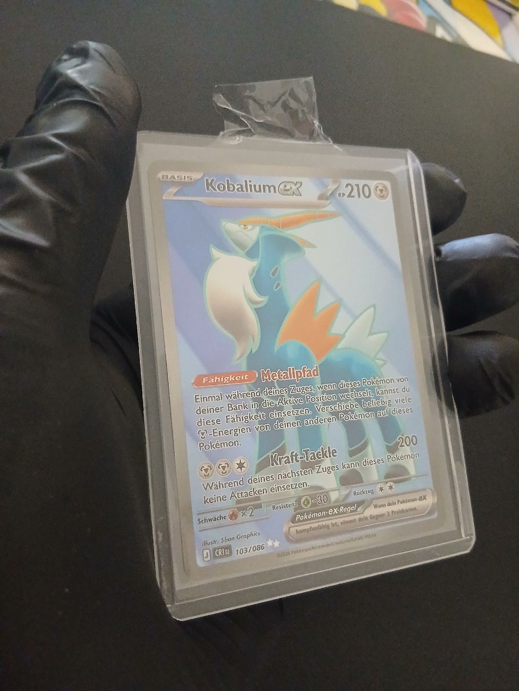 Pokémon Carte collezionabili: Chaos Rising Kobalium ex Pokémon Deutsch – Nuovo (secondo la descrizione) da Regensdorf venduto da Baba_Basar 4
