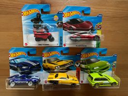 Hot Wheels Honda Moto McLaren Ford Mustang Dodge Coronet