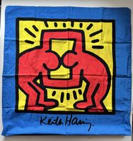 Keith Haring Kissenbezug 100% Baumwolle Top Zustand 65 x 64