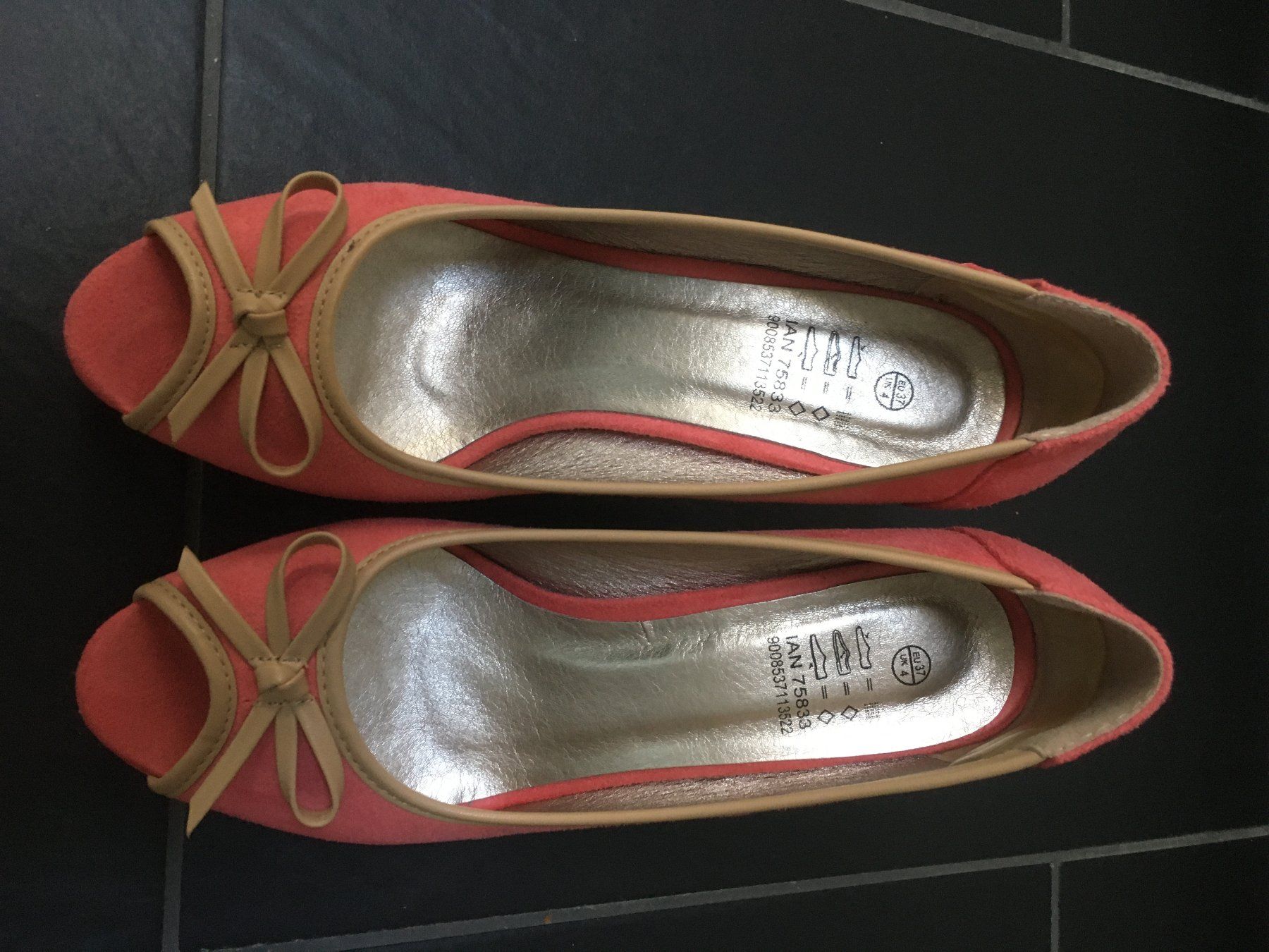 Damenschuhe: High Heels Pumps Leder rot Gr. 37 – Neu (gemäss Beschreibung) aus Oberterzen von fla_2f9q 6