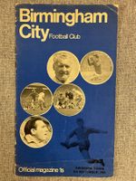 BIRMINGHAM CITY FC Official Magazine (vs. Swindon Town 1969)