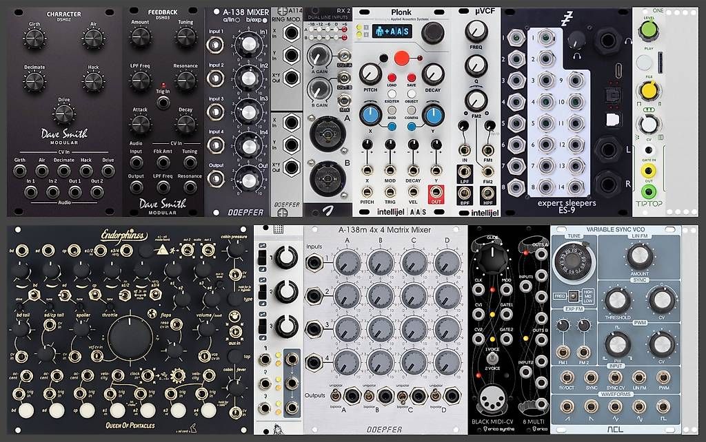 Eurorack Module: Queen of Pentacles, ES-9, Plonk, u.a (Gebraucht) in ...