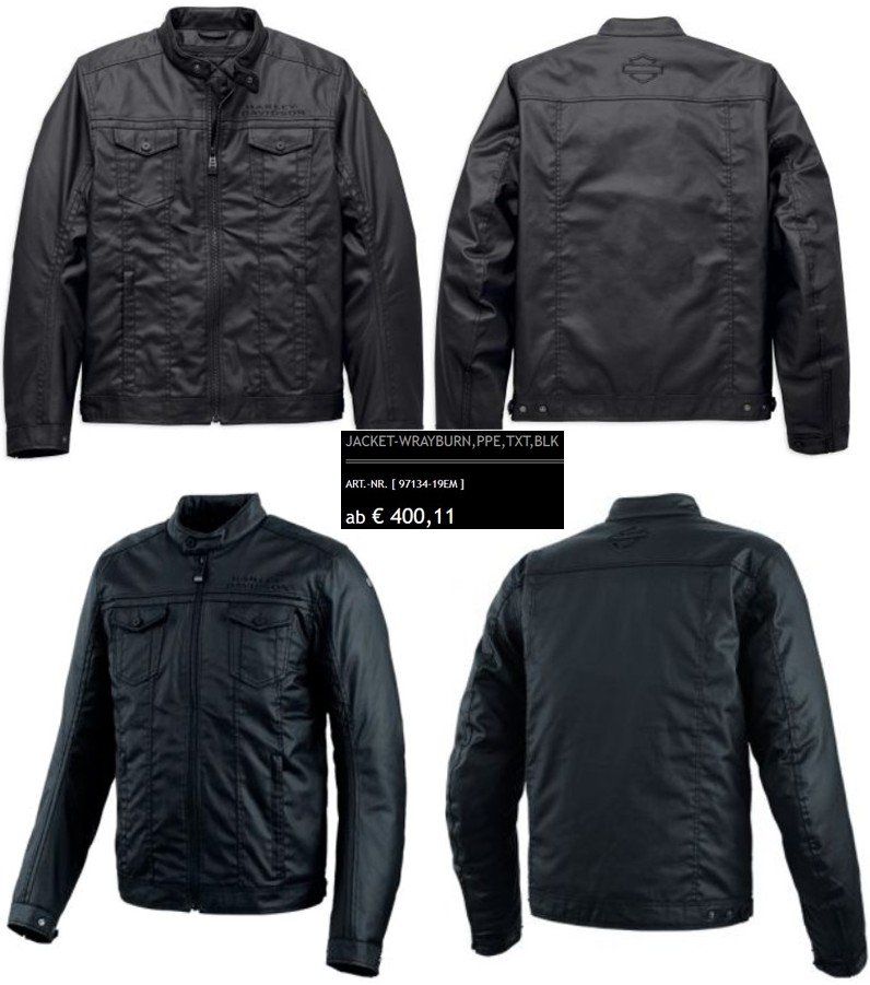 Harley-Davidson Giacche: Harley Davidson Wrayburn Riding Jacke – Nuovo (secondo la descrizione) da Zug venduto da Commit 5