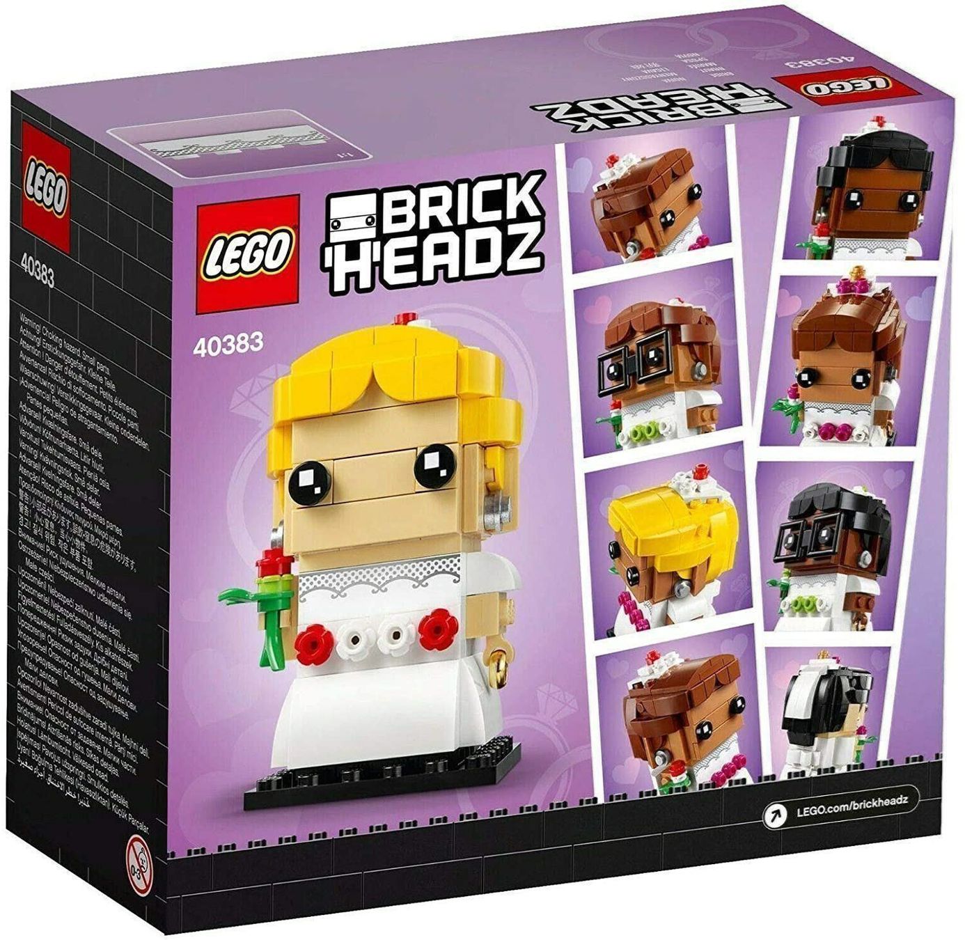 Lego Kit di costruzioni: Brickheadz 40384 Bräutigam + 40383 Braut – Nuovo e nell'imballaggio originale da Matzendorf venduto da SwissMagicKarten 2