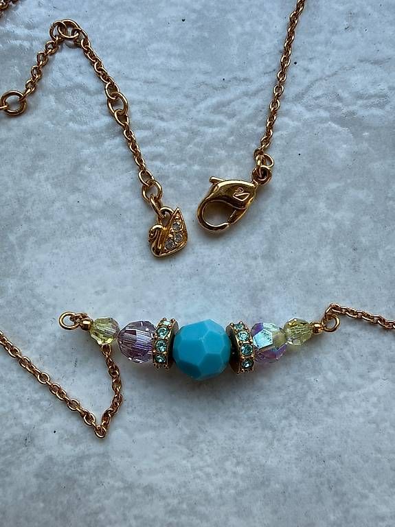 Catenine: collana  Swarovski – Nuovo (secondo la descrizione) da Monte Carasso venduto da Ely67 1