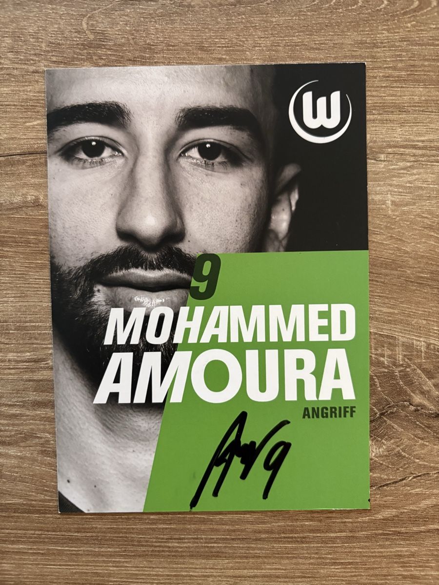 Autographes: Mohammed Amoura - Original Autogramm – D'occasion à niederbipp par LaHabana1