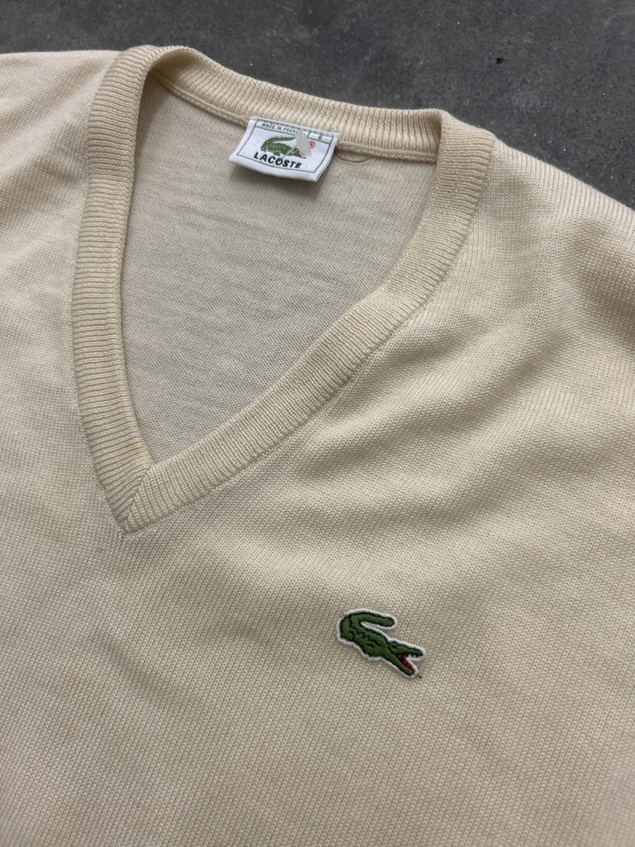 Lacoste Maglioni & Felpe: Lacoste Beige Wolle Pullover – Usato da Bern venduto da floorball_zoro 1