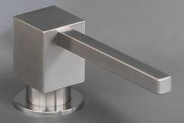 Seifenspender / Dispenser in Edelstahl - Quadro